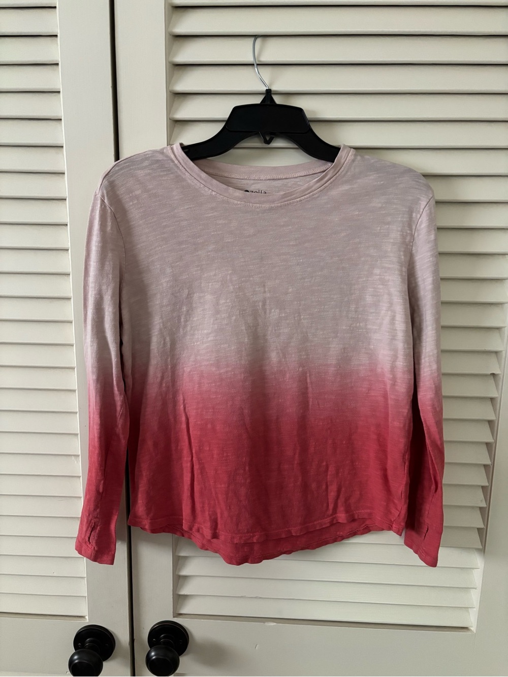 Zella size 10/12 cotton top